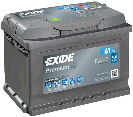 61Ah  (L-) EA612 EXIDE
